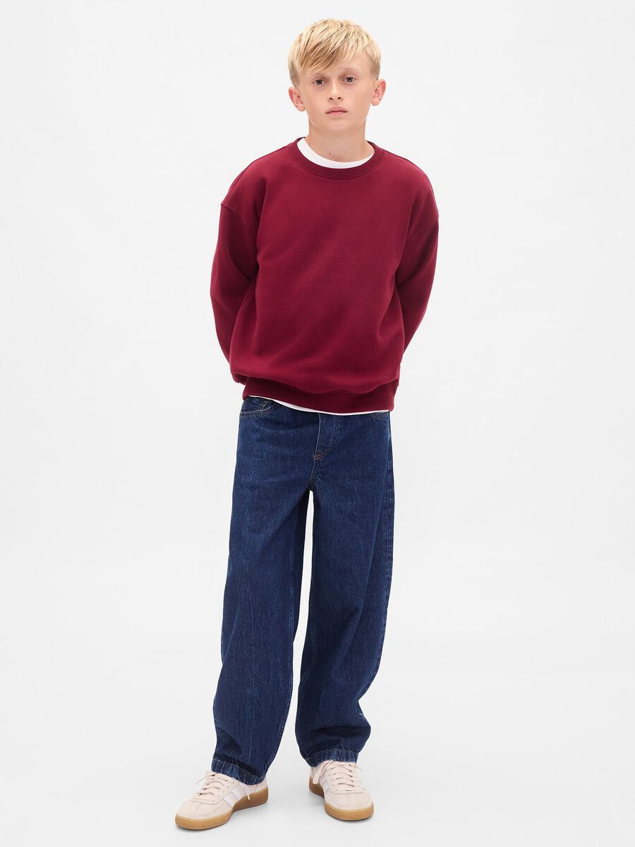 Red crewneck sweatshirt_2