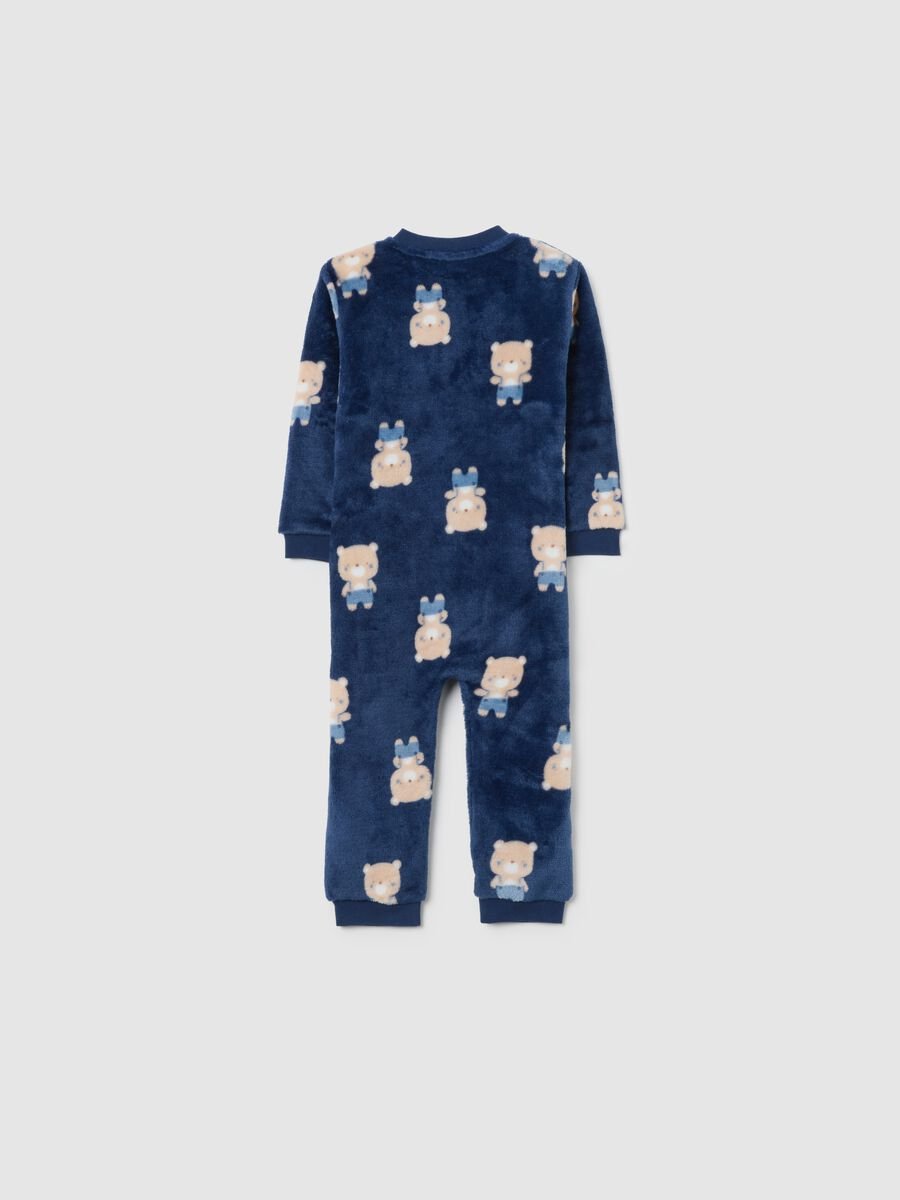 Blue sleepsuit with bears_1