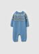 Knit onesie with jacquard design and embroidery_1