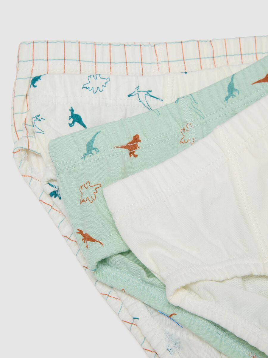 Set multipack mutandine da bambino in puro cotone multicolor_3