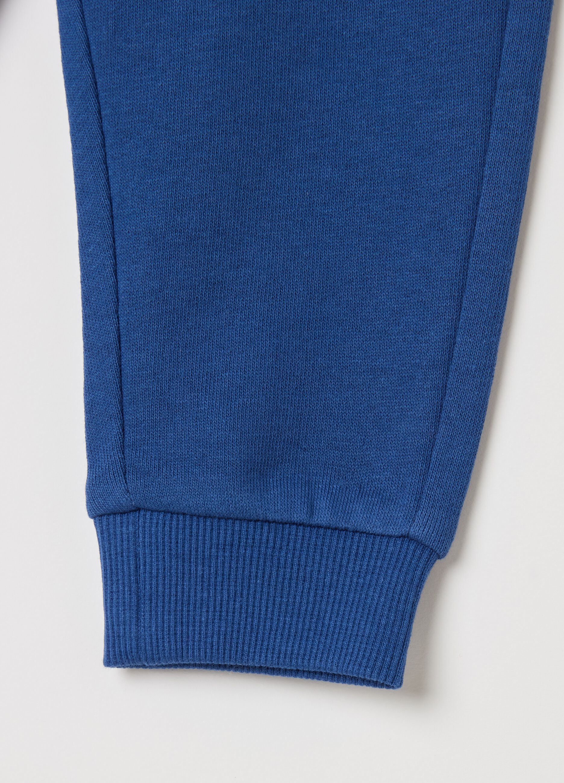 Joggers in cotone con coulisse 