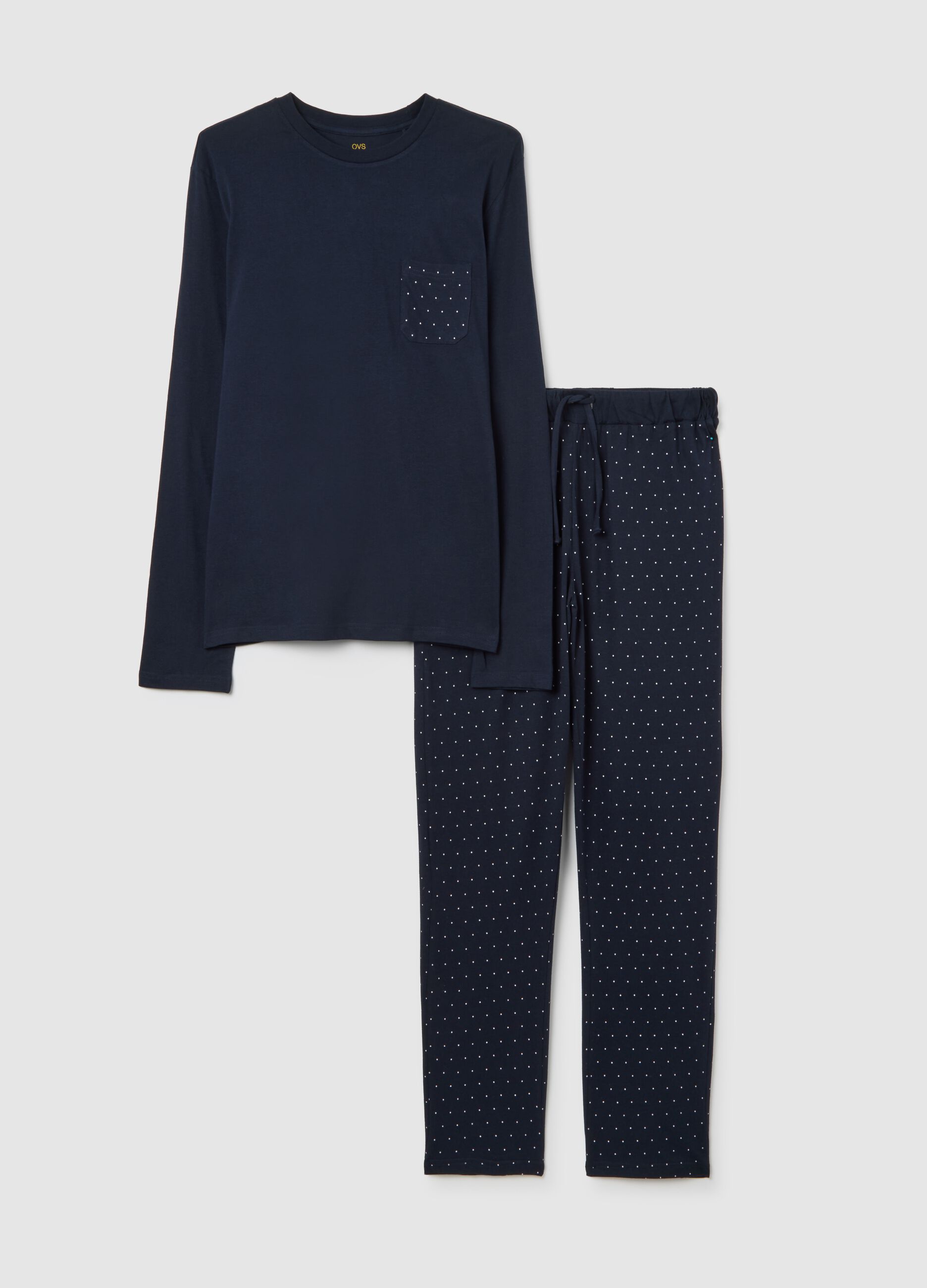 Blue Cotton Pyjamas