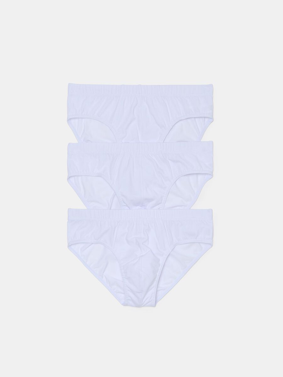 Three-pack briefs in stretch organic cotton_4