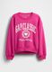 Girls' Pink Crew Neck Sweatshirt_4