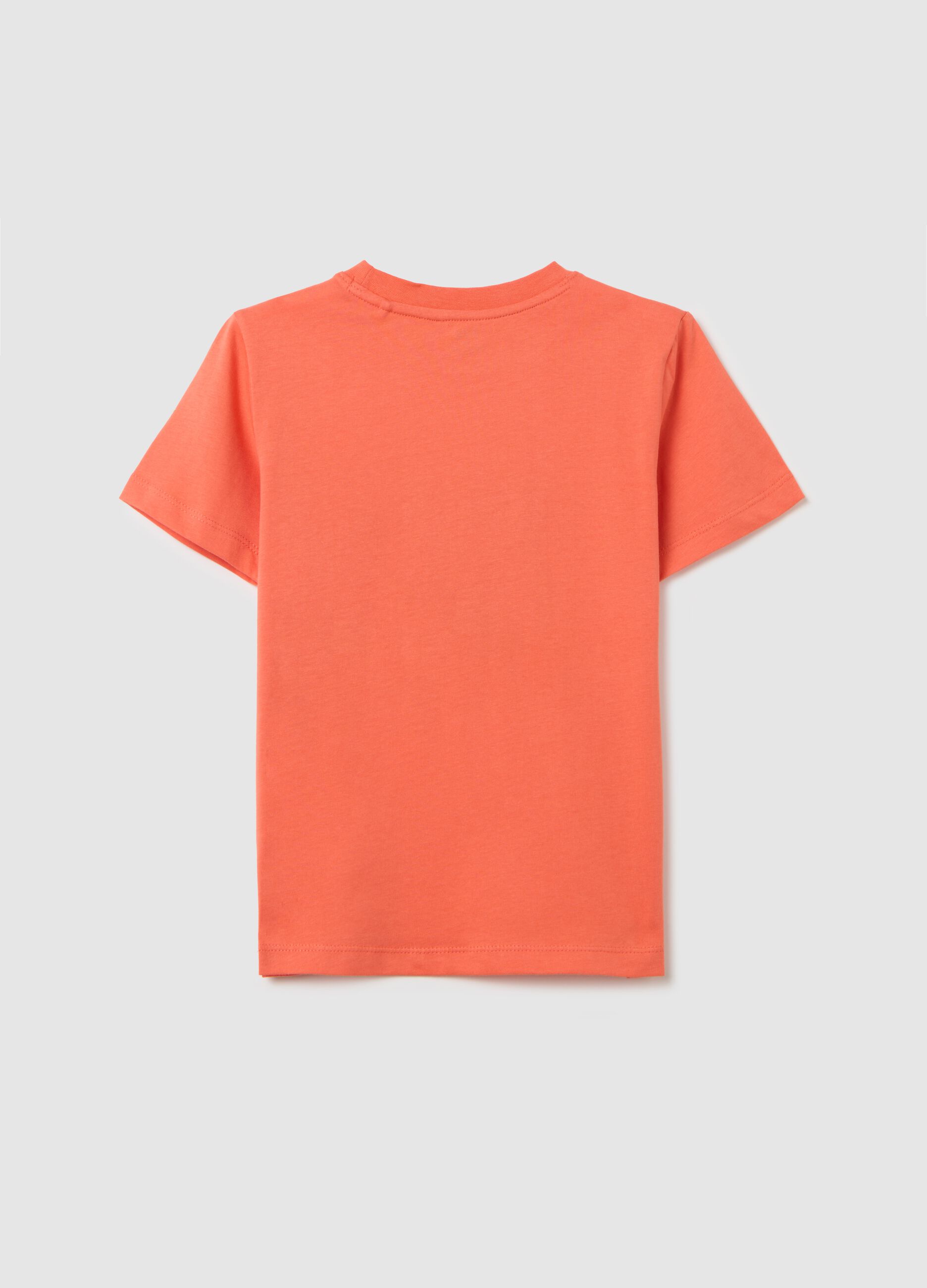 Cotton T-shirt with print