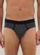 Multipack of multicolour regular fit stretch cotton briefs_1