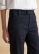 Blue Slim Fit Cotton Blend Chino Trousers_3