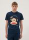 Blue short pure cotton pyjama set with Paul Frank print, regular fit_1