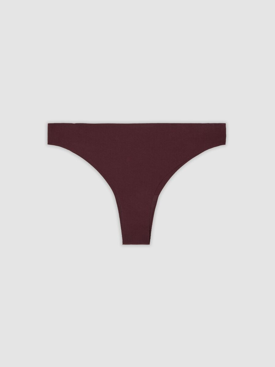 Purple organic stretch cotton Brazilian briefs_6