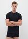 Men's black pure cotton t-shirt_0