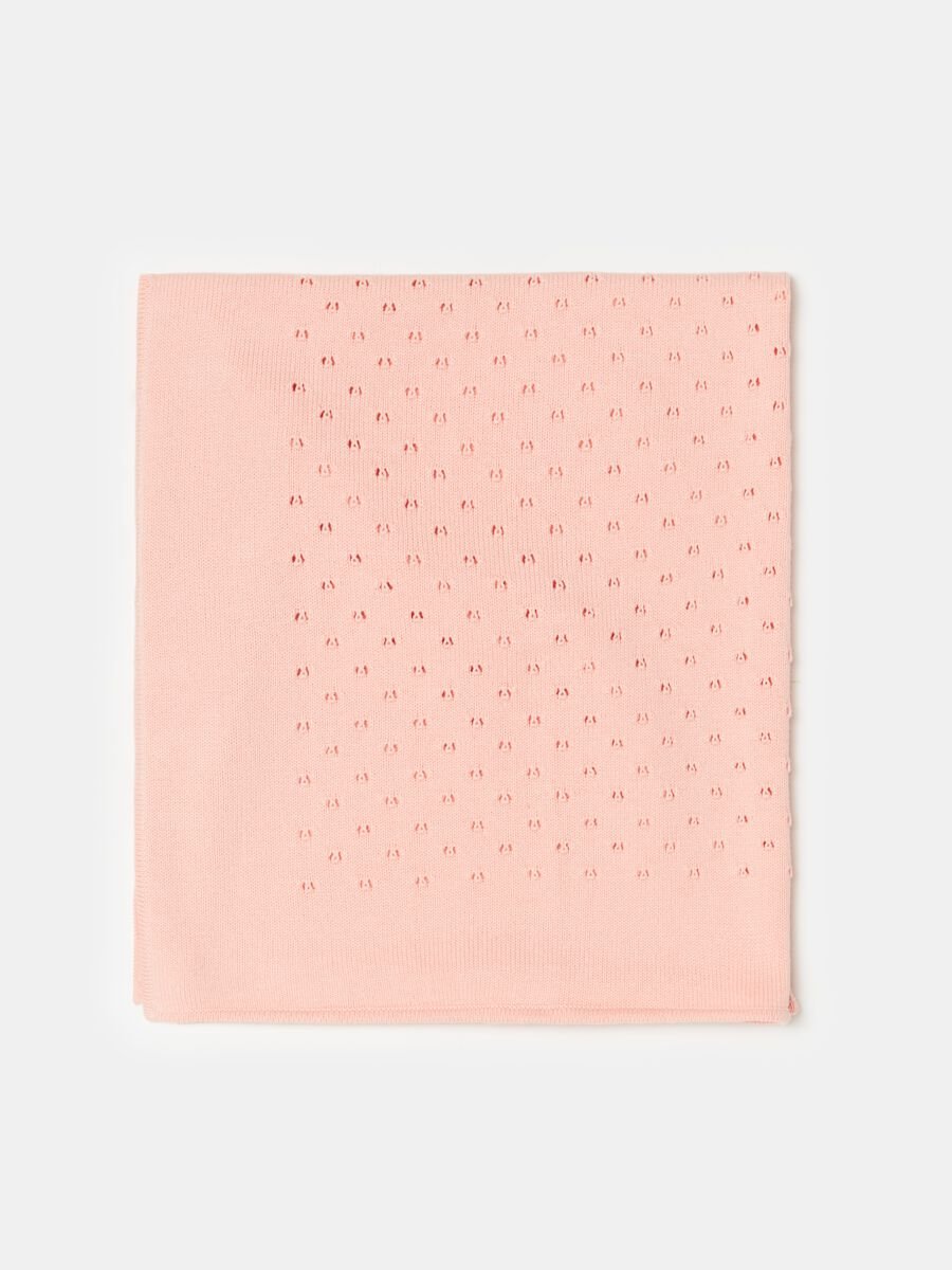 Blanket with openwork design_0