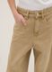 Boys' relaxed fit beige pure cotton jeans_2