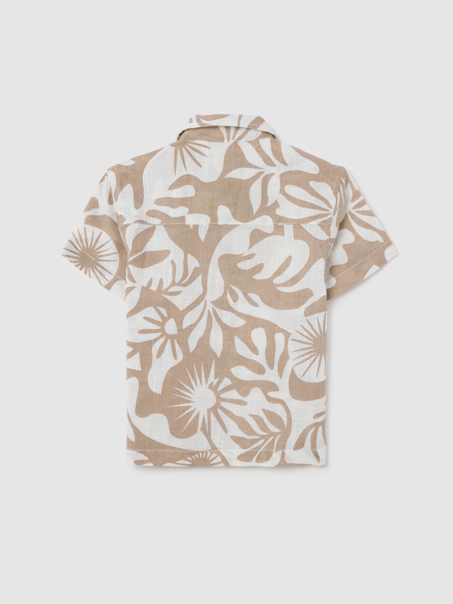 Boys' multicolour pure cotton shirt regular fit_1