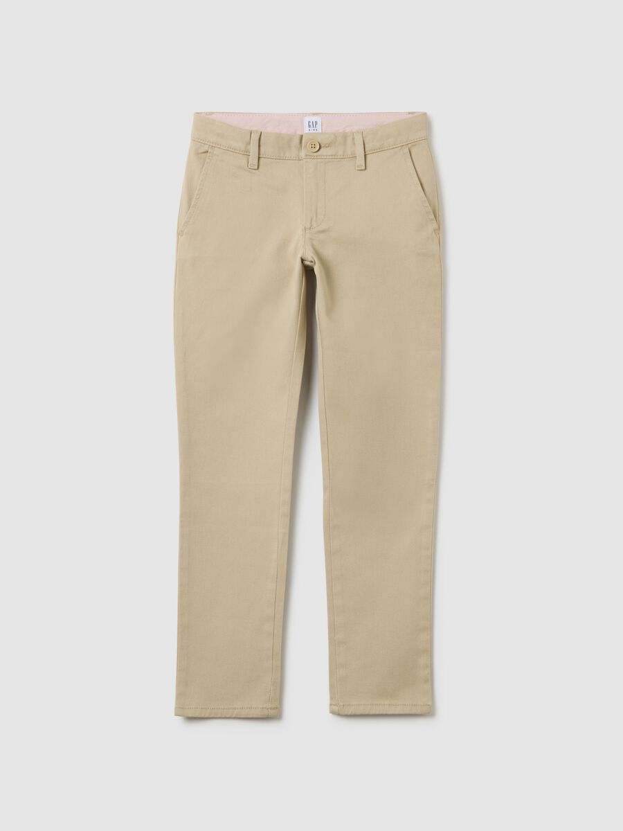 Stretch cotton chinos_0
