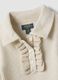 Girls&rsquo; white ribbed viscose-blend top_3