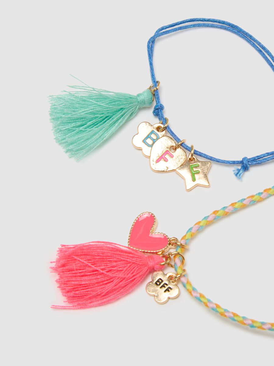 Multicolour Zinc Children's Bracelets with Charms_2