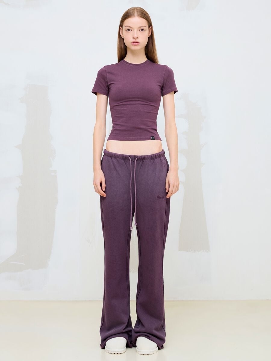 Perfect Washed Burgundy T-shirt_2
