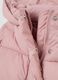 Pink The Iconic Puffer Hooded Down Jacket for Girls_2