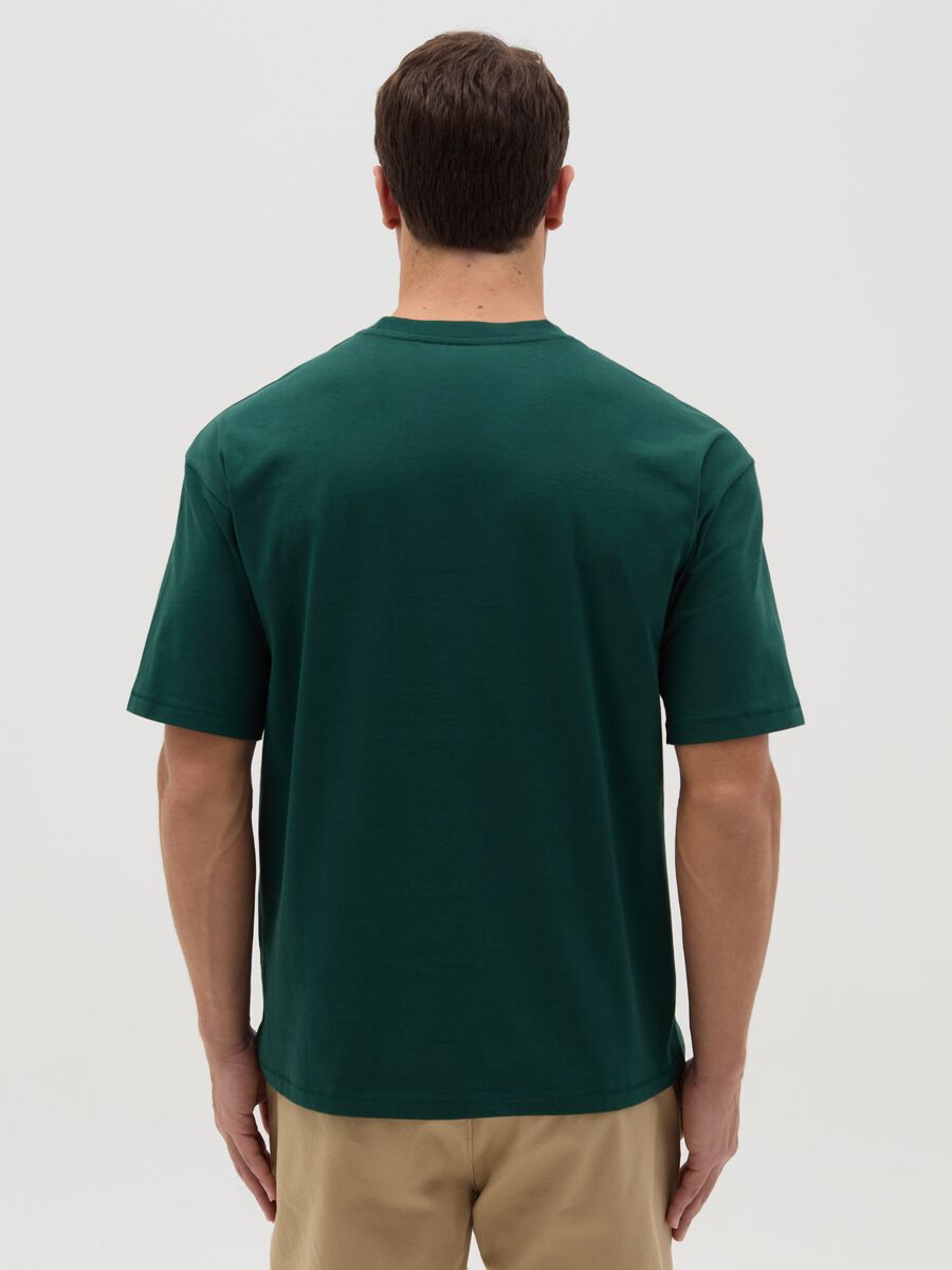 Solid colour T-shirt in organic cotton_3