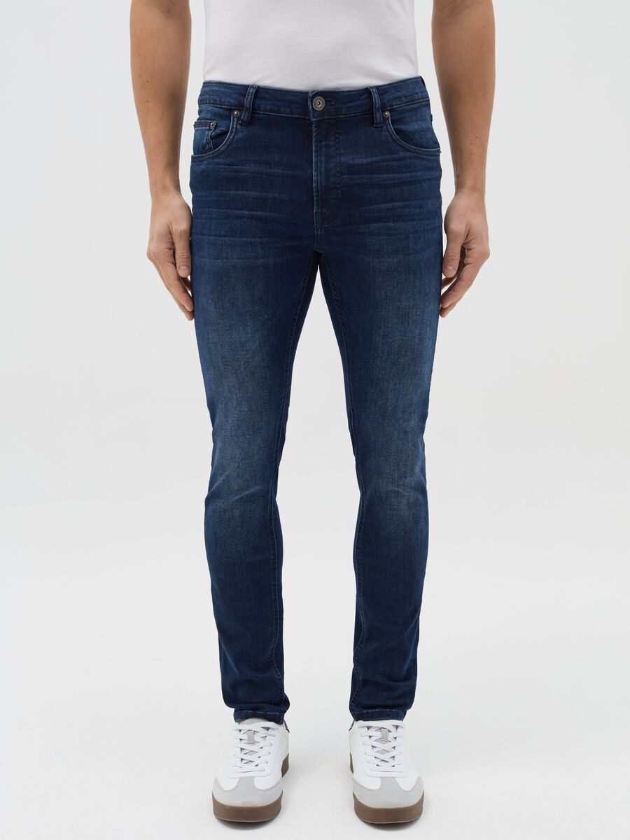 Super-skinny-fit jeans with fading_1