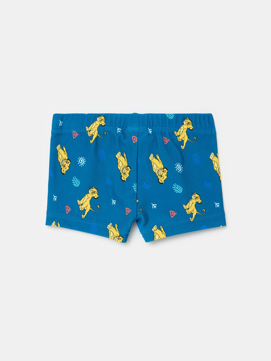 Swimming trunks with The Lion King print_1