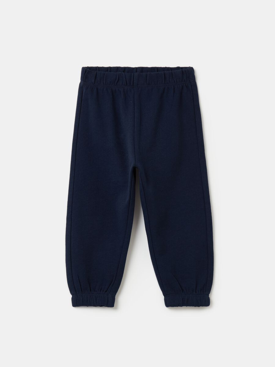 Fleece joggers with pocket_0