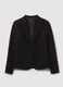 Curvy solid colour single-breasted blazer_4
