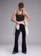 Black flared leggings in stretch fabric &ndash; ALTAVIA STUDIO_0