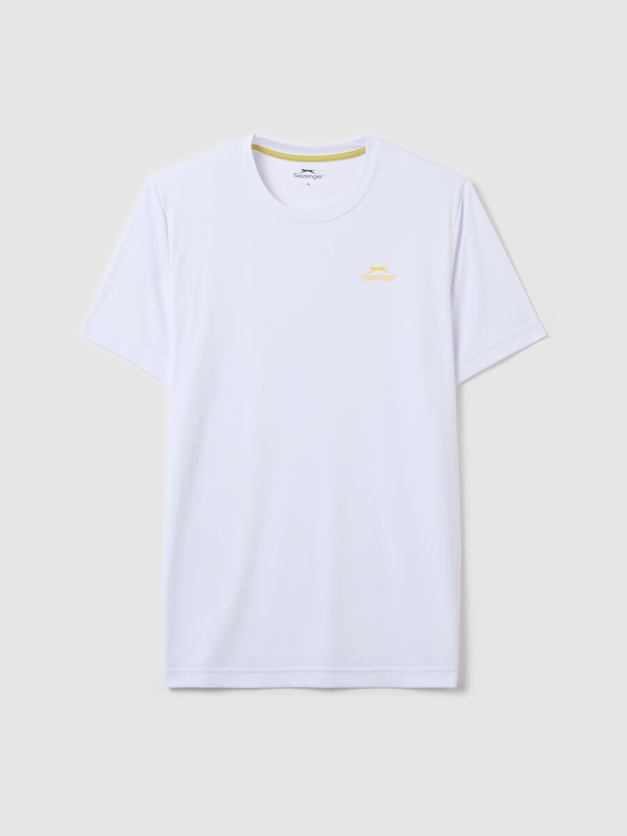 SLAZENGER T-shirt in technical fabric with logo_4