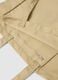 Beige cotton shopper bag with sturdy handles_2
