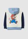 Multicolour Regular Fit Cotton Blend Children's Hoodie Super Mario_1