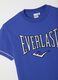 Blue short-sleeved cotton Everlast T-shirt_5