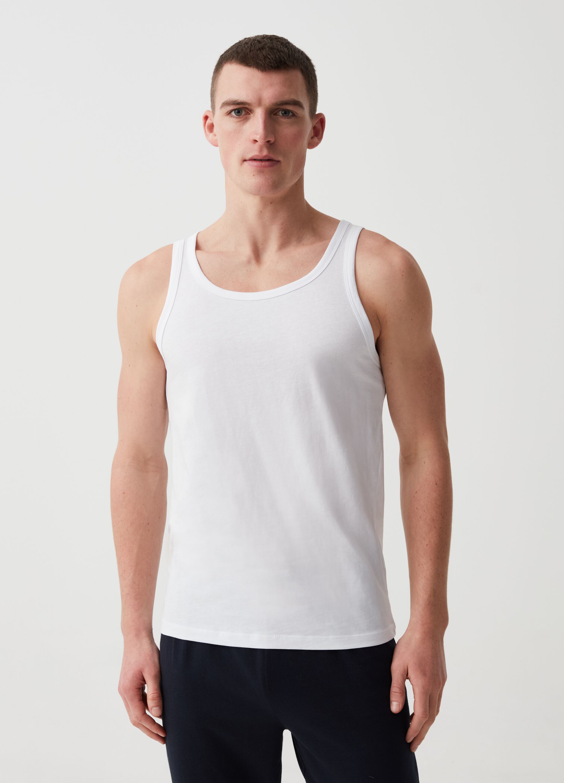 Ovs Tripack vogatori girocollo in cotone bio