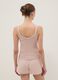 Pink fitted stretch cotton vest top_3