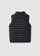 Gilet Ultralight imbottito nero da ragazzo regular fit con cappuccio_4