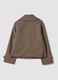 Brown wool and viscose blend coat_6