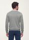 Grey crew-neck viscose-blend jumper, regular fit_3