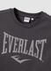 Grey pure cotton T-shirt with front print for boys_4