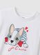 White Pure Cotton Girls' T-Shirt Regular Fit_1