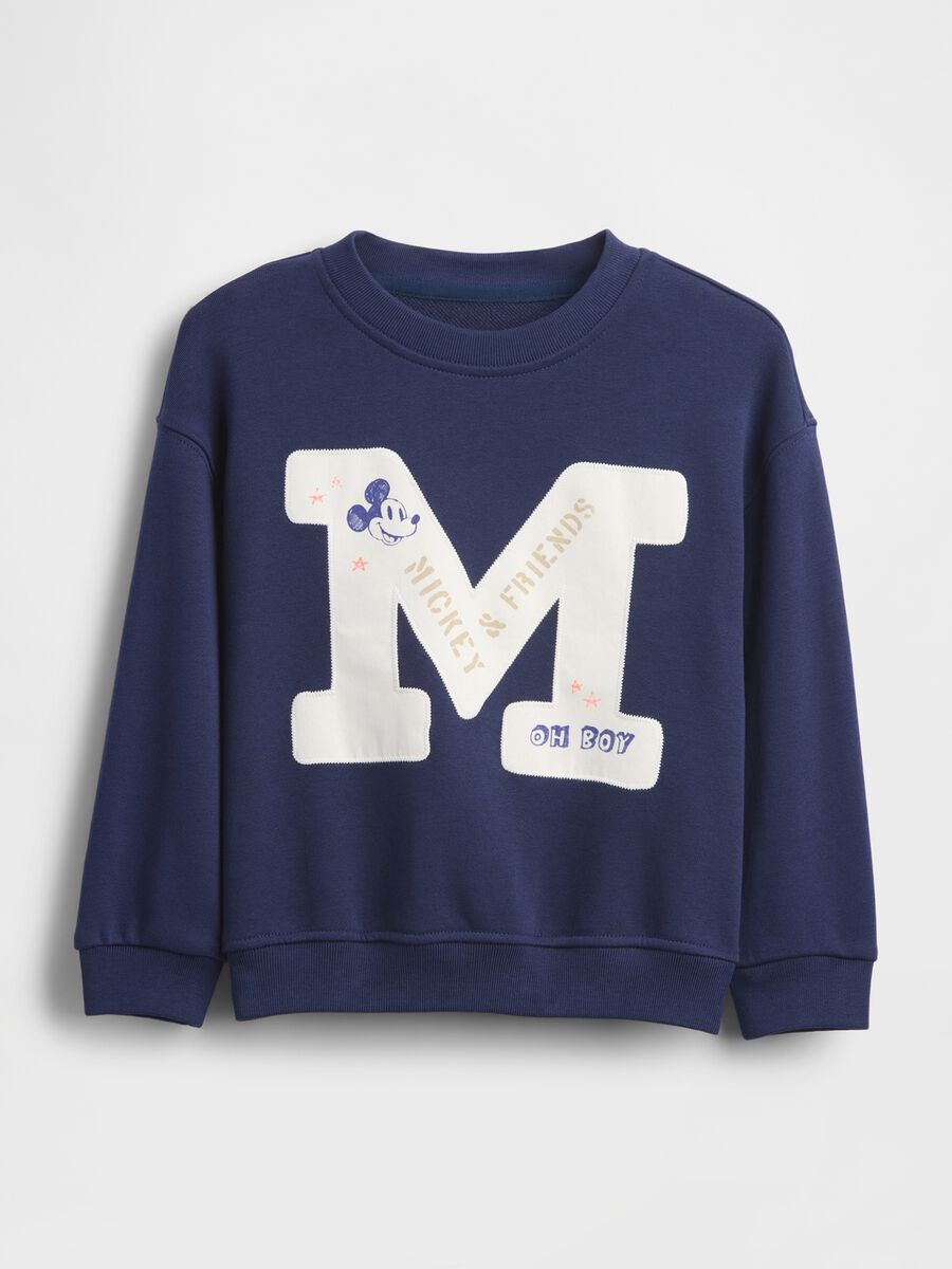 Blue cotton sweatshirt for kids_0