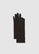 Black fabric gloves_0