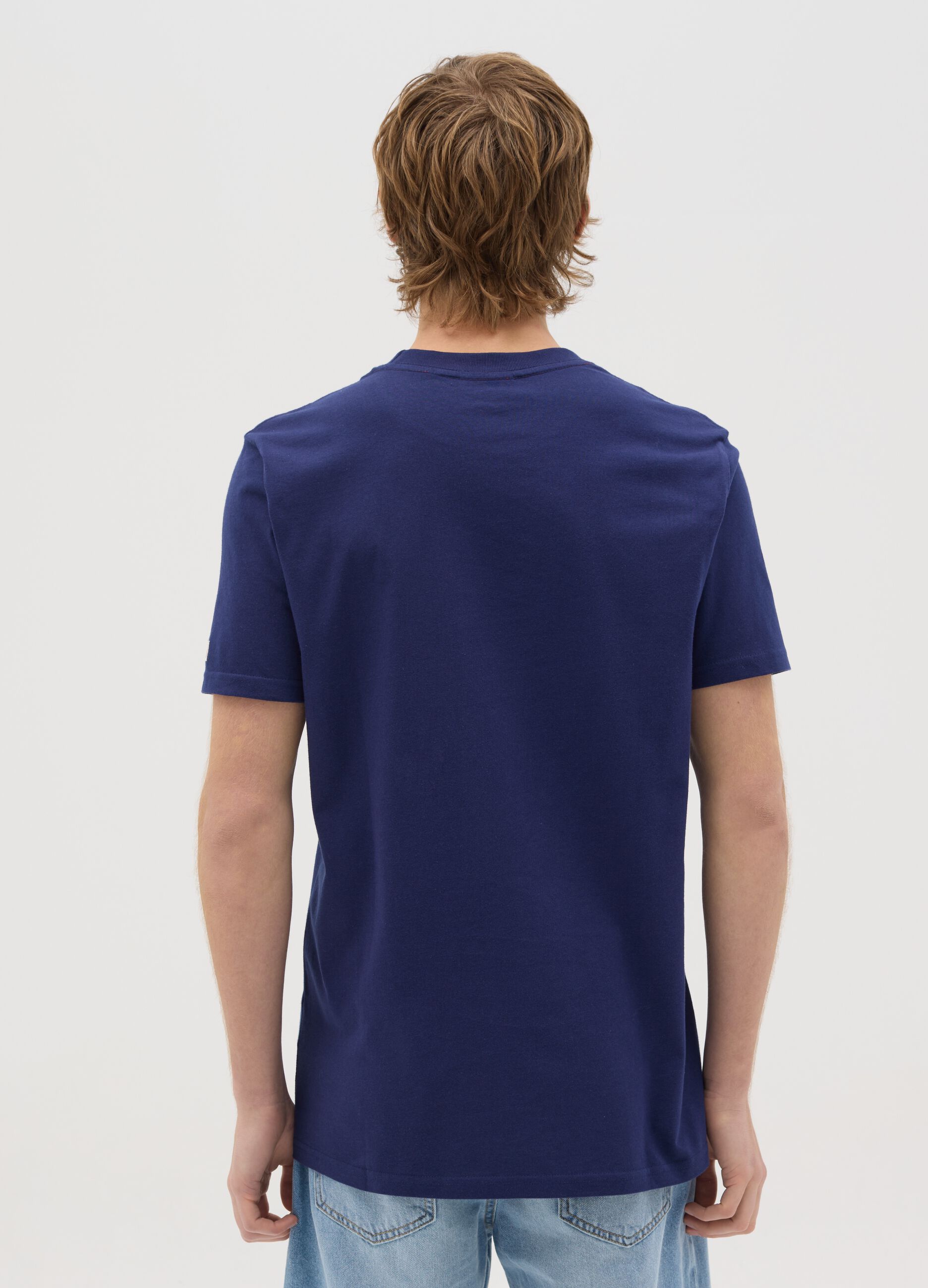 Canada's Trail blue T-shirt with print