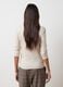Beige Long Sleeve Lyocell Top_3