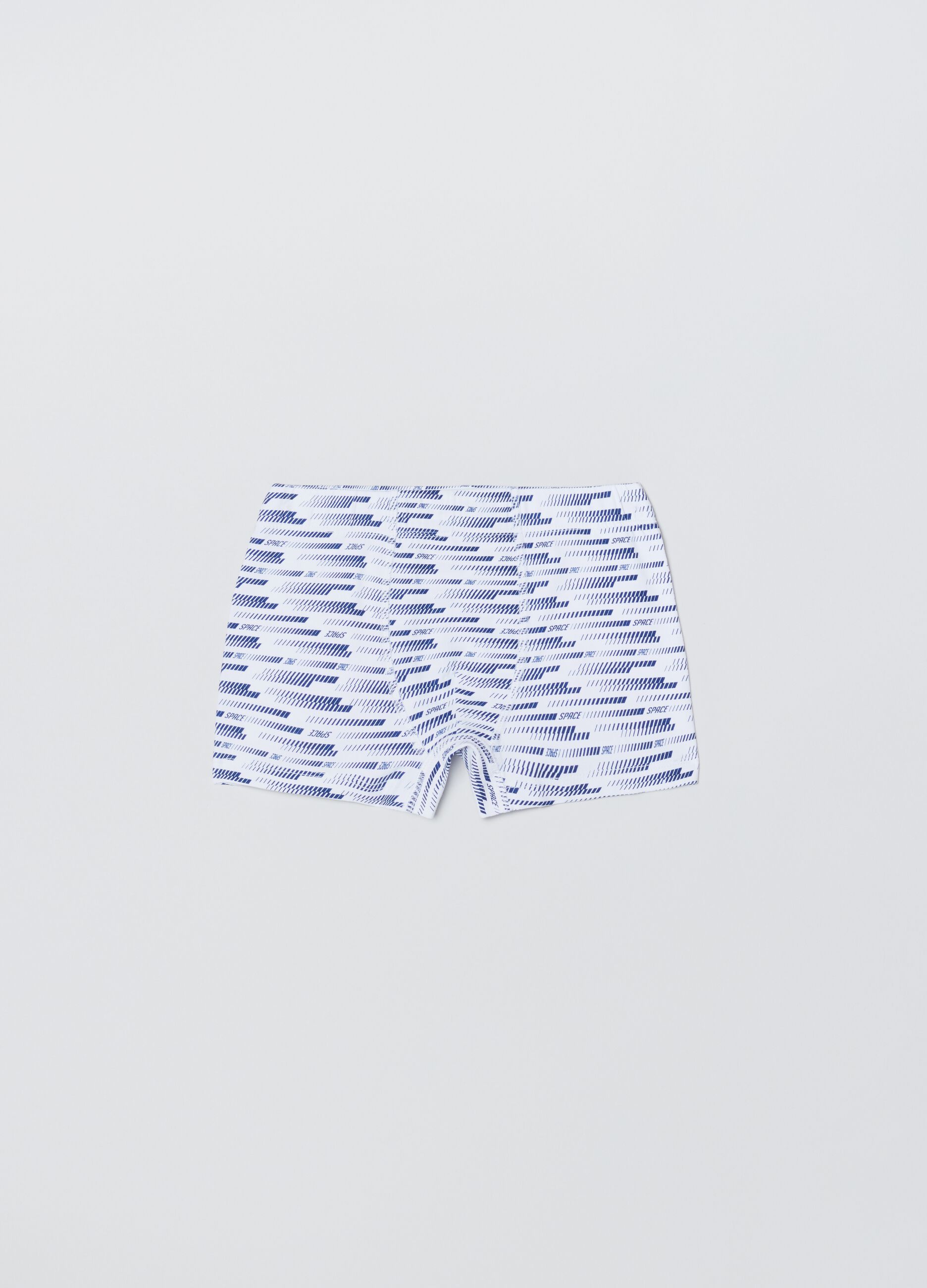 Set cinque boxer stretch con stampa_1