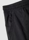 Black slim fit cotton chino trousers_5
