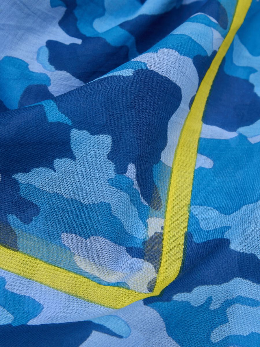 Pure Cotton Camouflage Scarf by Ovs_2