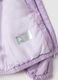 Girl's Regular Fit Padded Purple Jacket with Hood_2