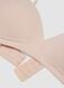 Reggiseno imbottito in cotone elasticizzato rosa_5