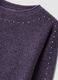 Purple stretch-wool jumper with oversized boat neckline_2