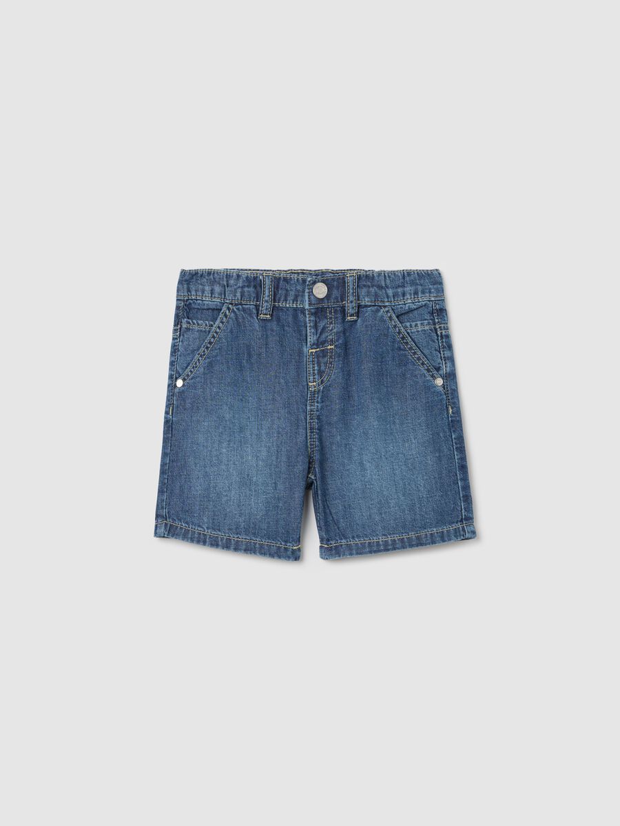 Denim shorts_0
